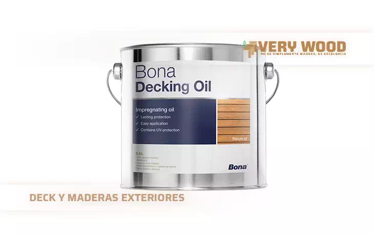 Bona Decking Oil - VeryWood Pisos de Madera